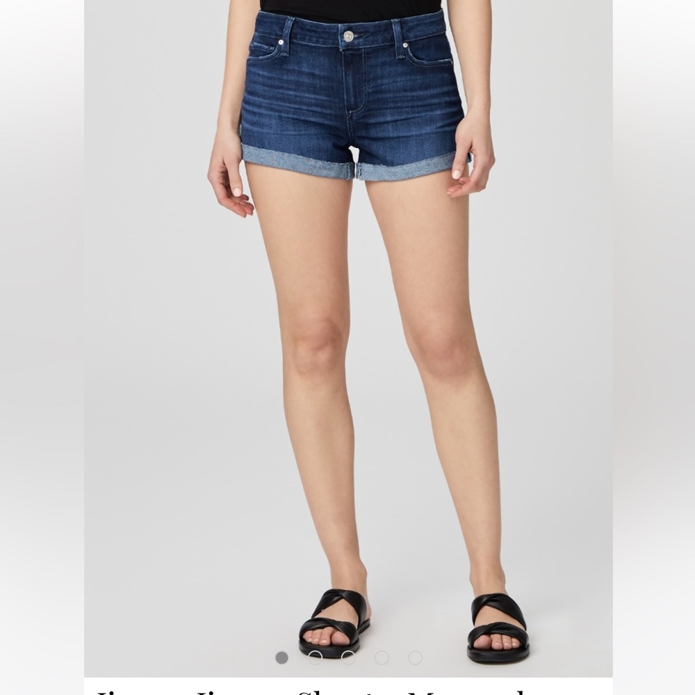Paige Premium Denim Jean Jimmy Jimmy Distressed Shorts
